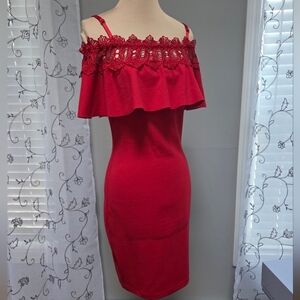 BCX Red Mini Dress